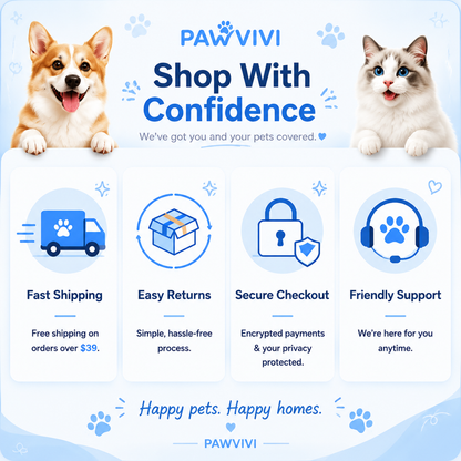 PAWVIVI  Pet Eye Wipes Tear Stain Remover 50 Pads for dogs and cats